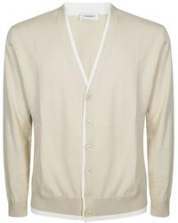 Paolo Pecora - V-Neck Cardigan - Lyst