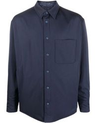 Lanvin - Virgin-Wool Shirt Jacket - Lyst