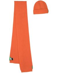 DSquared² - Geripptes Schal-Set - Lyst