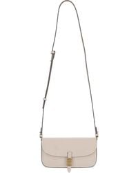 Pinko - Bolso De Hombro Saddle Flat Mediano De Piel - Lyst