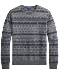 Polo Ralph Lauren - Fair Isle Wool Sweater - Lyst