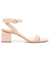 Agl Attilio Giusti Leombruni - Angie 60Mm Leather Sandals - Lyst