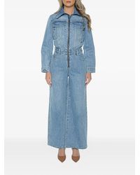 One Teaspoon - Charli Zip-Front Jumpsuit - Lyst