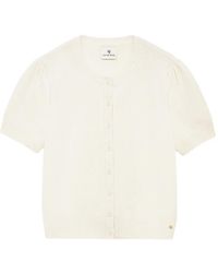 Anine Bing - Gracie Puff-Sleeve Cardigan - Lyst