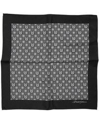 Dolce & Gabbana - Geometric Crown-Motif Pocket Square - Lyst