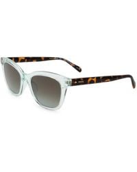 Fossil - Sonnenbrille Mit Eckigem Gestell - Lyst