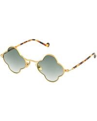 Eyepetizer - Fiore Geometric-Frame Sunglasses - Lyst