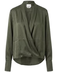 Sa Su Phi - Blouse Cache-Cœur En Soie - Lyst