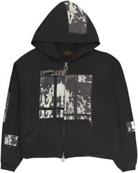 BIRTH OF ROYAL CHILD - Flash Light Graphic-Print Zip-Up Hoodie - Lyst