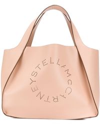 Stella McCartney - Shopper mit perforiertem Logo - Lyst