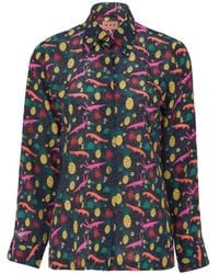 LHD - Blusa con estampado de piñas - Lyst