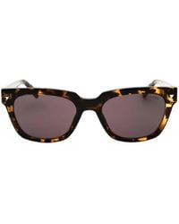 Guess - Tortoiseshell-Effect Rectangle-Frame Sunglasses - Lyst
