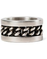 Ann Demeulemeester - Marin Ring Met Ketting - Lyst
