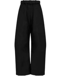 Rosetta Getty - Pantalones anchos con cinturón - Lyst