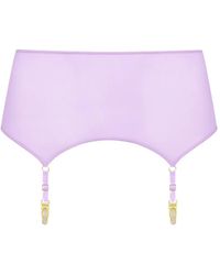 Maison Close - Double Sens Sheer Suspender Belt - Lyst