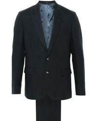 Paul Smith - Single-Breasted Linen Suit - Lyst