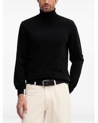 Geox - Logo-Palque Roll-Neck Sweater - Lyst