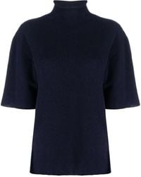 Jil Sander - Top A Collo Alto - Lyst