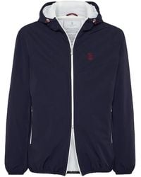 Brunello Cucinelli - Polyamide Shell Jacket Clothing - Lyst