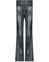 Jean Paul Gaultier - Elasticated-Waist Dots-Print Trousers - Lyst