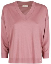 Herno - V-Neck Sweater - Lyst