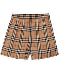 Burberry - バーバリー ヴィンテージチェック ショートパンツ - Lyst