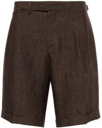 Briglia 1949 - Tailored Linen Shorts - Lyst