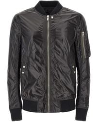 Rick Owens - Classic Flight Bomber Jacket - Lyst