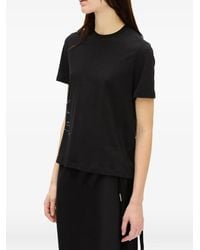 Ann Demeulemeester - Fanie Slogan-Print Cotton T-Shirt - Lyst