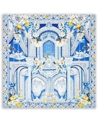 CAMILLA - De Nada Granada Crystal-Embellishments Scarf - Lyst