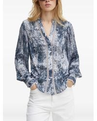 Guess - Floral-Print Shirt - Lyst