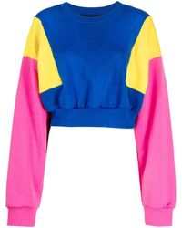 DSquared² - Colour-block Long-sleeve Sweatshirt - Lyst