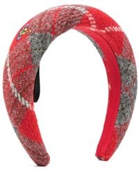 Vivienne Westwood - チェック ヘアバンド - Lyst