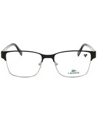 Lacoste - Brille Mit Eckigem Gestell - Lyst
