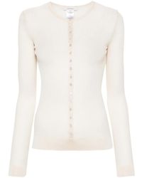 Lemaire - Top de canalé con manga larga - Lyst