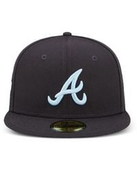 KTZ - Mlb Atlanta Braves Cloud Under 59Fifty Fitted Cap - Lyst