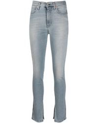 3x1 - Slit-Hem Skinny Jeans - Lyst