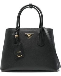 Prada - Kleine Saffiano Tote Bag - Lyst