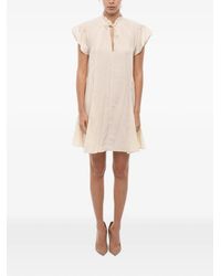 Samsøe & Samsøe - Karookh Ruffle-Collar Mini Dress - Lyst