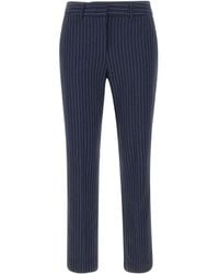 Marella - Pantalon À Fines Rayures - Lyst