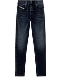 DIESEL - Slim Regular Waist 2062 D-Strukt Joggjeans - Lyst