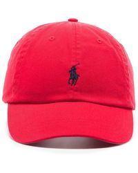 Polo Ralph Lauren - Polo Pony Logo-embroidered Cotton Cap - Lyst