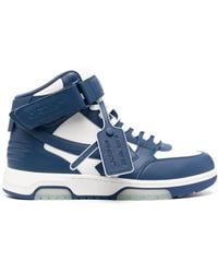 Off-White c/o Virgil Abloh - Out Of Office Mid-Top Sneakers - Lyst