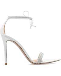 Gianvito Rossi - Sandalen Mit Kristallen 115Mm - Lyst