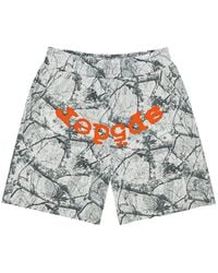 Sp5der - Real Tree Og Web V2 Track Shorts - Lyst