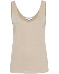 Vince - Haut En Maille À Design Sans Manches - Lyst
