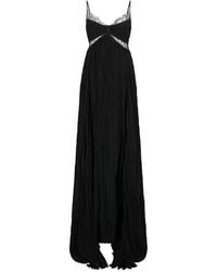 Blumarine - Lace Pleated Dress - Lyst