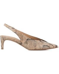 Roberto Del Carlo - Pointed Slingback Pumps - Lyst