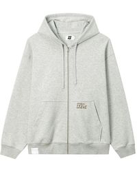 Izzue - Hoodie Zippé À Slogan Imprimé - Lyst
