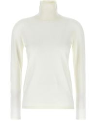 Max Mara - Wollen Trui Met Hoge Hals - Lyst